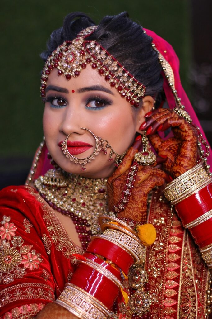 Traditional Wedding makeup looks